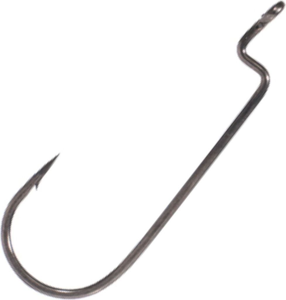 BKK Armor-Point Offset Worm Round Bend - Offsethaken, Größe/Packungsinhalt:Gr. 3/0 / 6 Stück