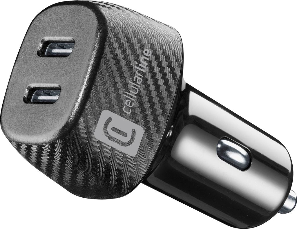 USB Car Charger Multipower Duo 40W schwarz Autoladegerät