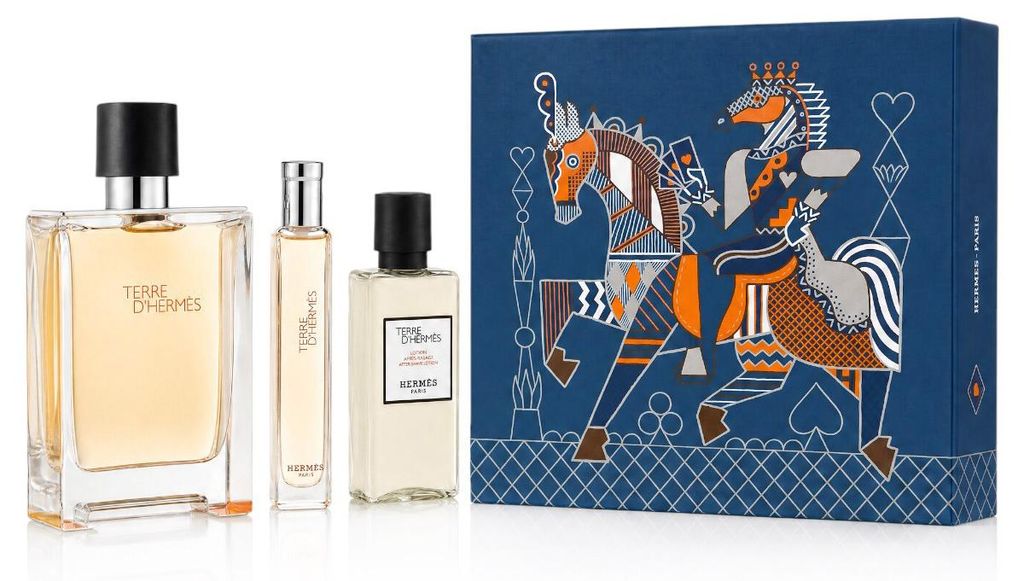 Hermès Terre D'Hermès EDT 100 ml + EDT 15 ml + AS 40 ml M Image du produit 
