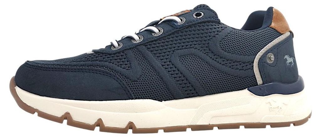 Mustang Herrenschuhe Slipper Blau Freizeit, Schuhgröße:43 EU