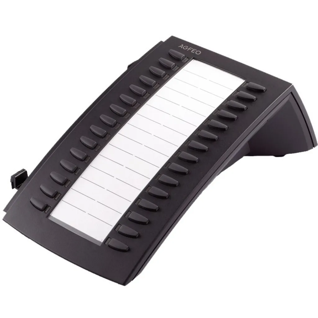 Module de fonction AGFEO STE40 noir avec touches programmables LED - 2