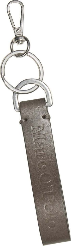 Marc O'Polo Leder Schlüsselanhänger Pelle Key Ring Pure Brown braun