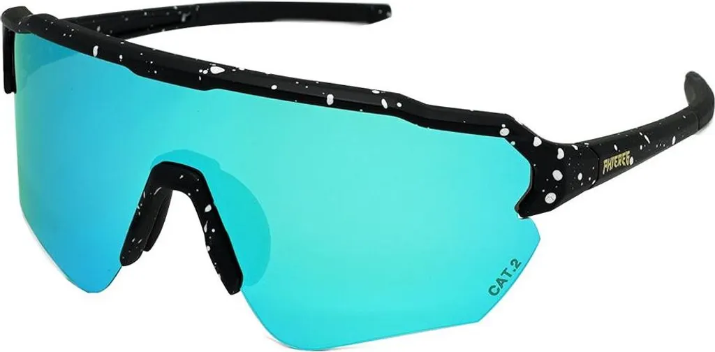 Lunettes de soleil sport PHIERES Sandgraiph Ltd Splatter Ice Blu Noir