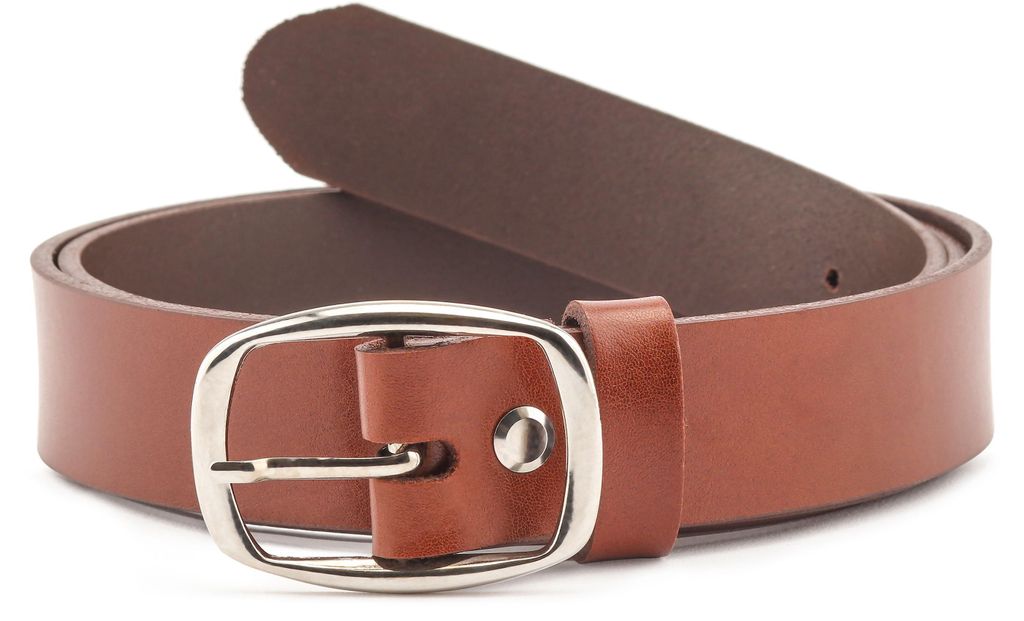 Ceinture pour femme Merry Style en cuir D41 (marron, 85 cm Image du produit 