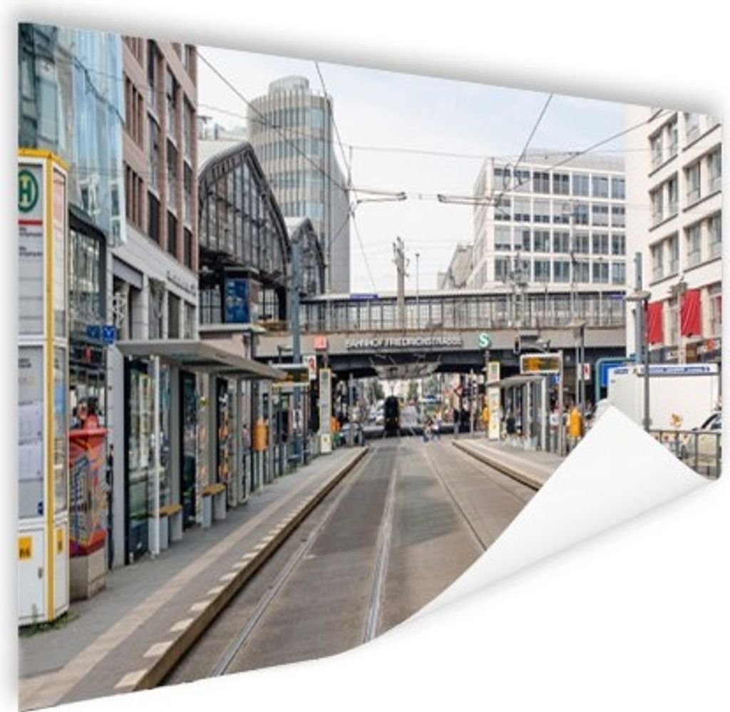 MuchoWow Poster Straßenbahn - Berlin - Deutschland 180x120 cm - Fotoplakat