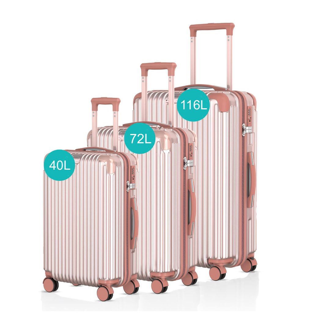 Voyagoux® - Reisekofferset - 3-teilig - Reisekoffer mit Produktbild 