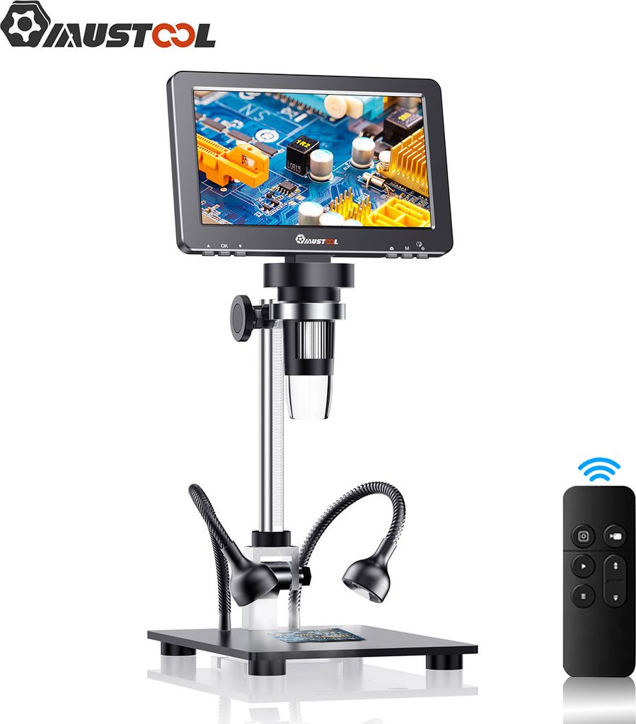 Digitální mikroskop s reflektorovým krytem, 7'' IPS Obrázek produktu 1