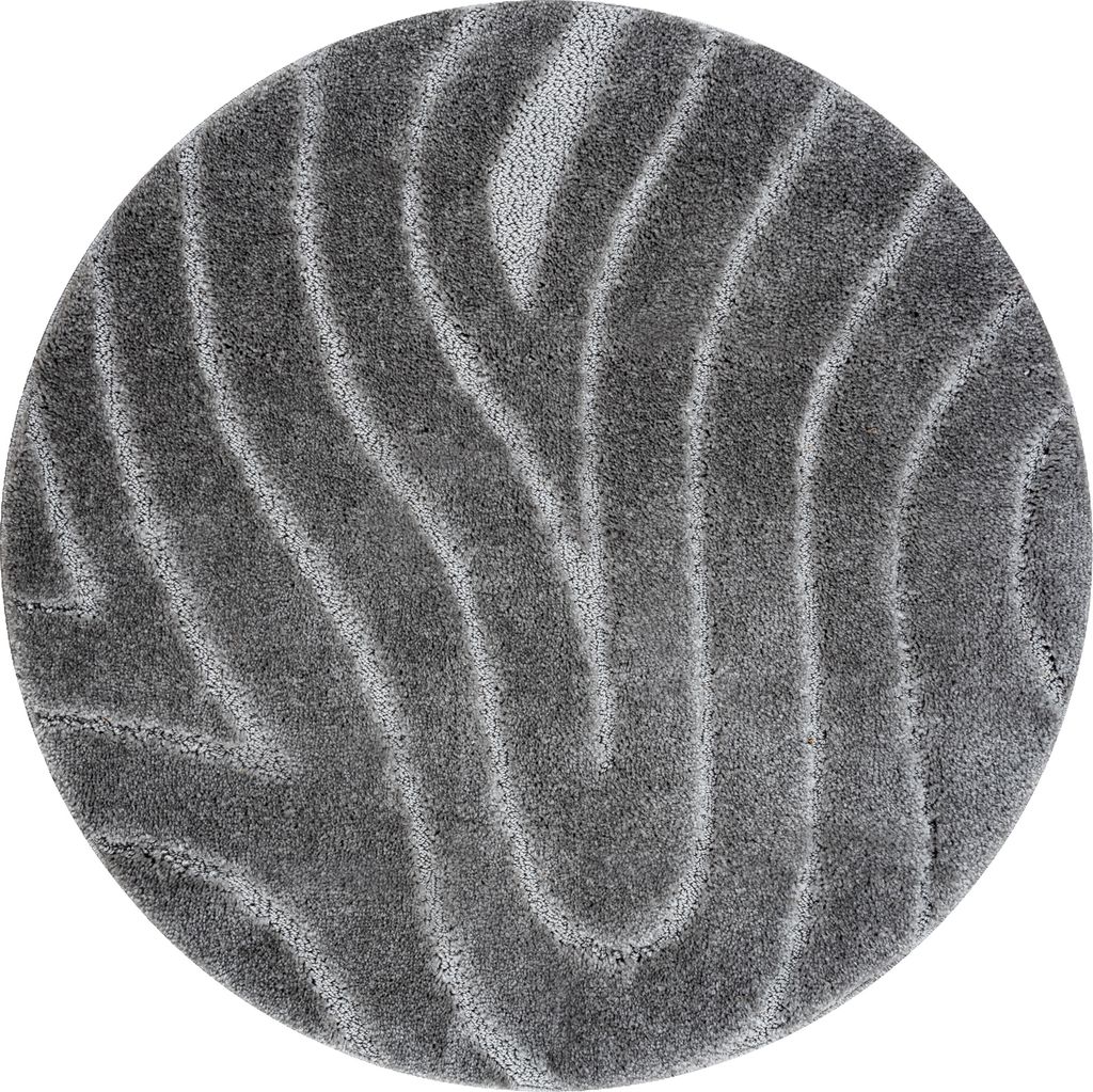 Badteppich SUPREME Kreis WAVES, Wellen, rutschfest, weich – Produktbild 