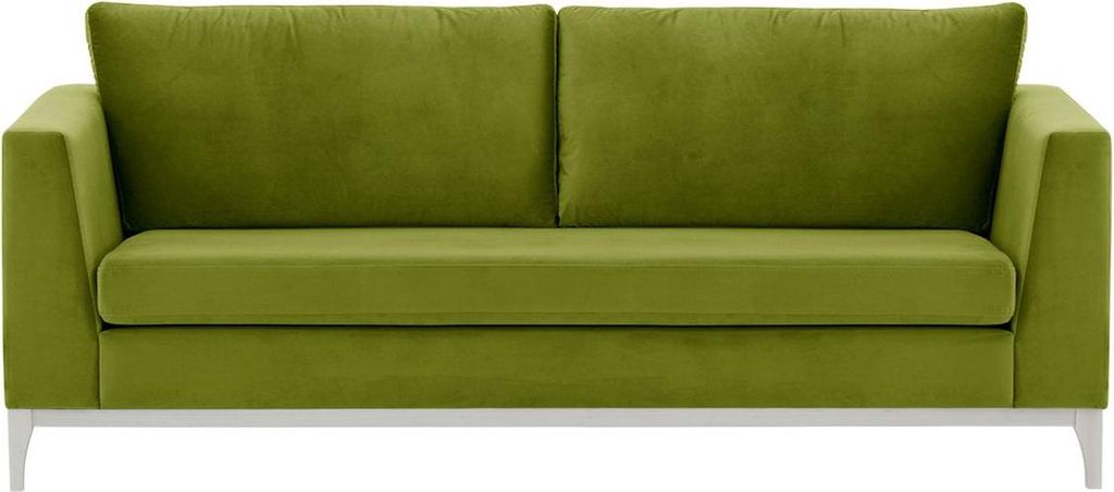 Dreisitzer-Sofa Gosena Wood-Velluto 9-white