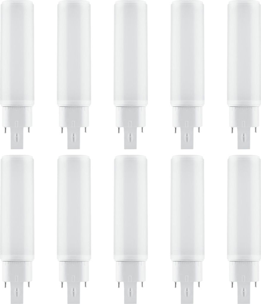 10 x Osram LED Leuchtmittel Dulux D EM & AC 6W/830 G24d-1 Produktbild 