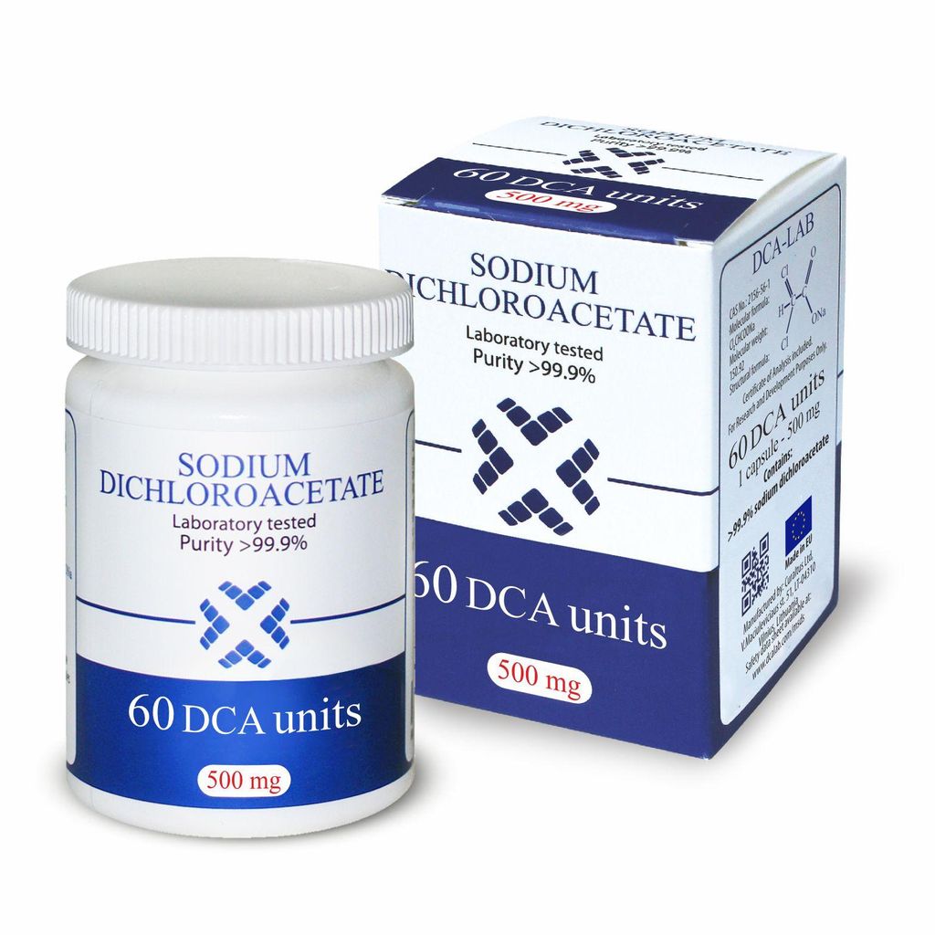 Dicloroacetato di sodio, DCA-LAB, 500 mg | Purezza >99% Immagine del prodotto 