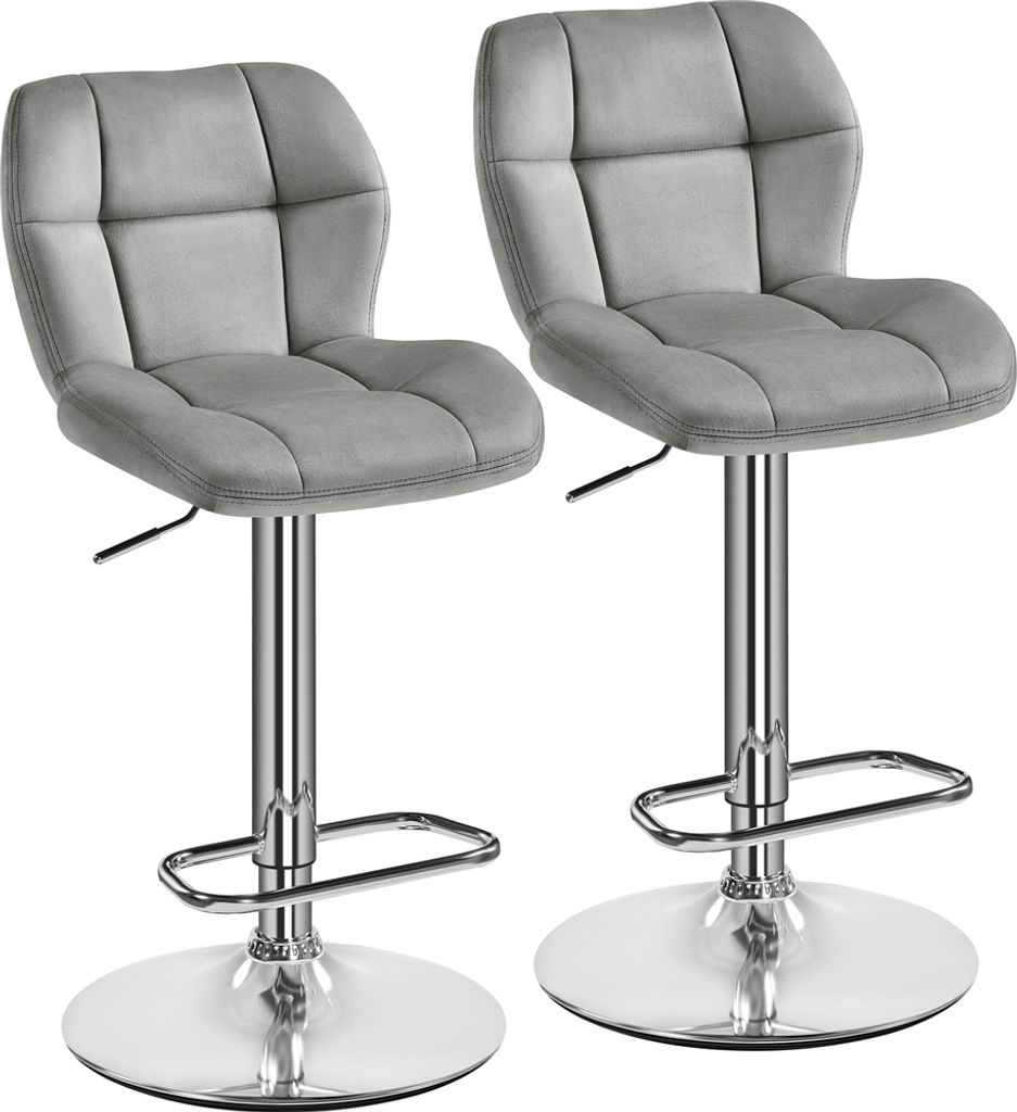 Yaheetech 2-er Set Barhocker Verstellbarer Barstuhl Produktbild