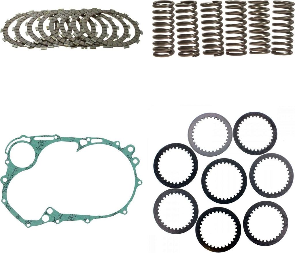 Kupplung komplett Lamellen Federn Dichtung Scheiben für Yamaha XV 750 Virago Baujahr 1995-1997 von pamoto - Neu