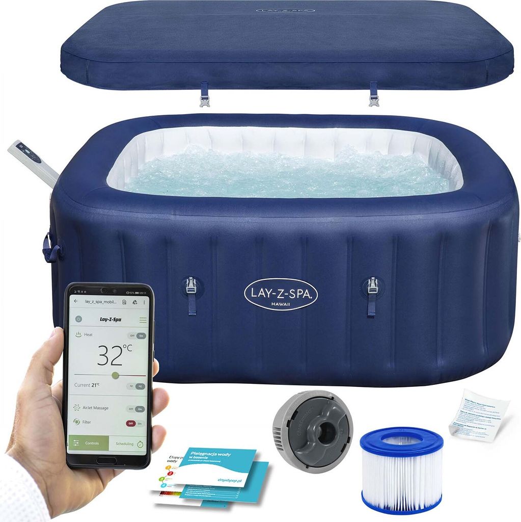 Nafukovacie SPA Lay-Z Miami 6 osôb Bestway 6001H Obrázok produktu 