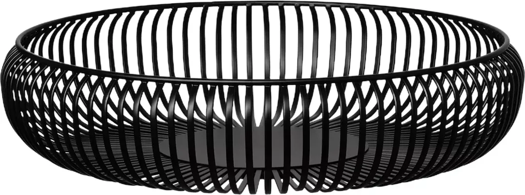 Ciotola Blomus LITO Nera L 36cm - Complemento d'Arredo Minimalista