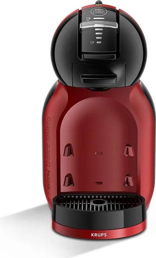 Krups Mini Me KP123H, Pad-Kaffeemaschine, 0,8 l, Kaffeekapsel, 1500 W, Schwarz, Rot
