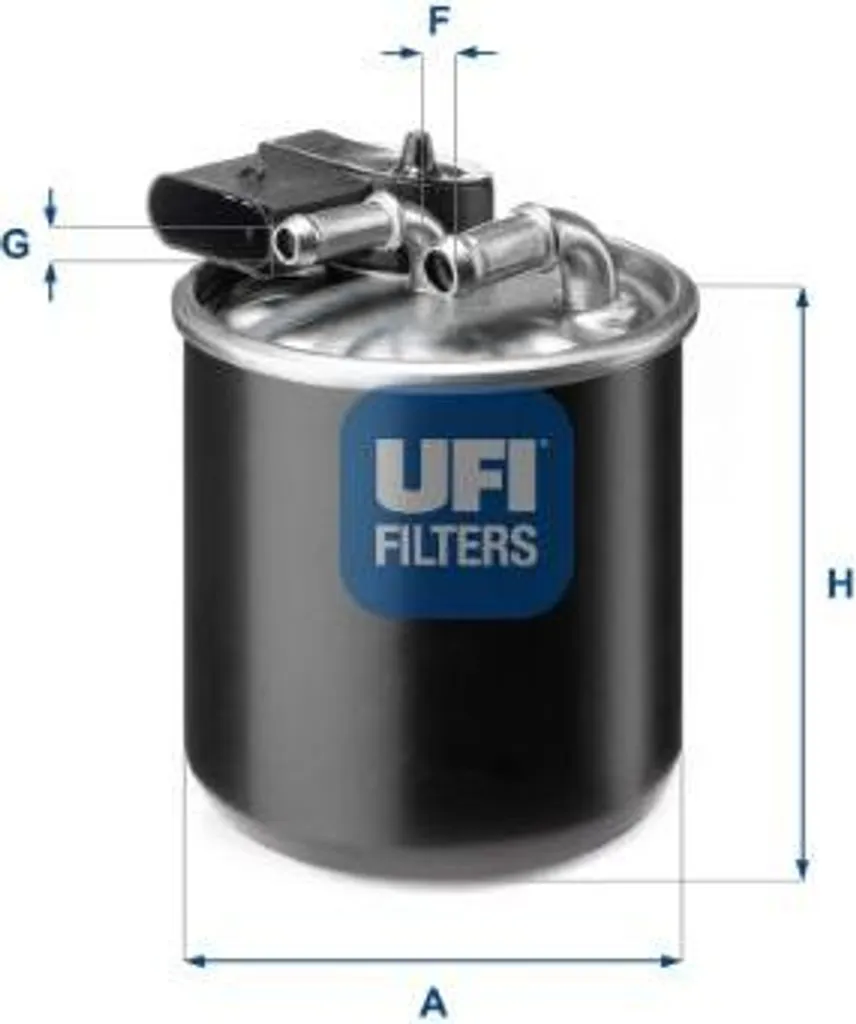 Filtre à carburant UFI 24.194.00 avec séparateur d'eau pour Classe V et Vito