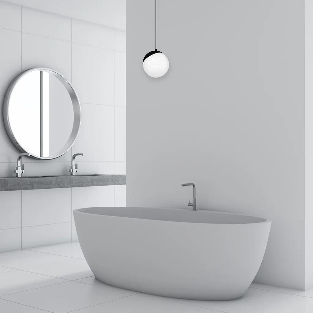 Éclairage doux suspension SFERA anti-éblouissement 40W pour salon - 5