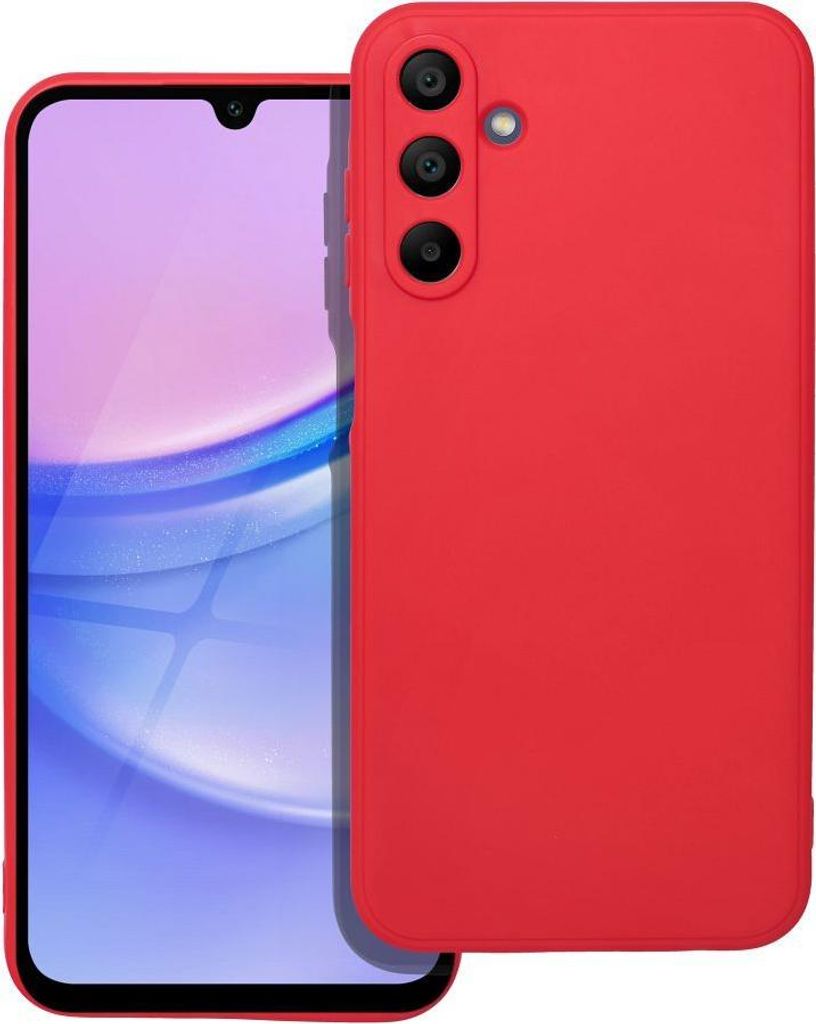 SOFT Case passend für SAMSUNG Galaxy A15 5G / A15 4G rot