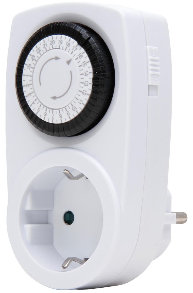 Interrupteur horaire mech, 1S, blanc, 30-1410min, 230V, Image du produit 