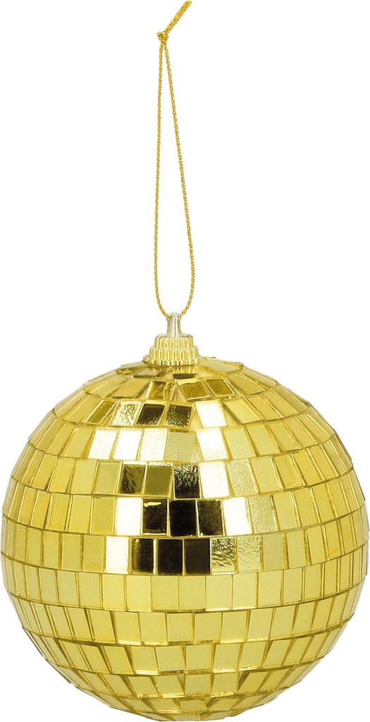Boland Discokugeln gold 8cm 6 Stück