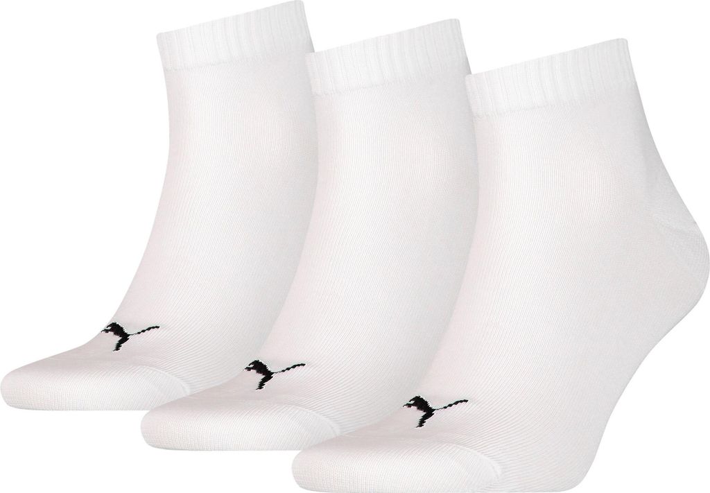 Puma QUARTER PLAIN (3 PAIA) BIANCO 47-49 Immagine del prodotto 