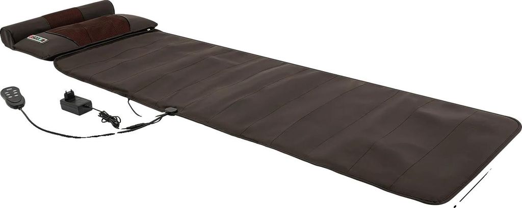 Massage Matte, Ganzkörperentspannung, Infrarotheizung, Schwarz Braun