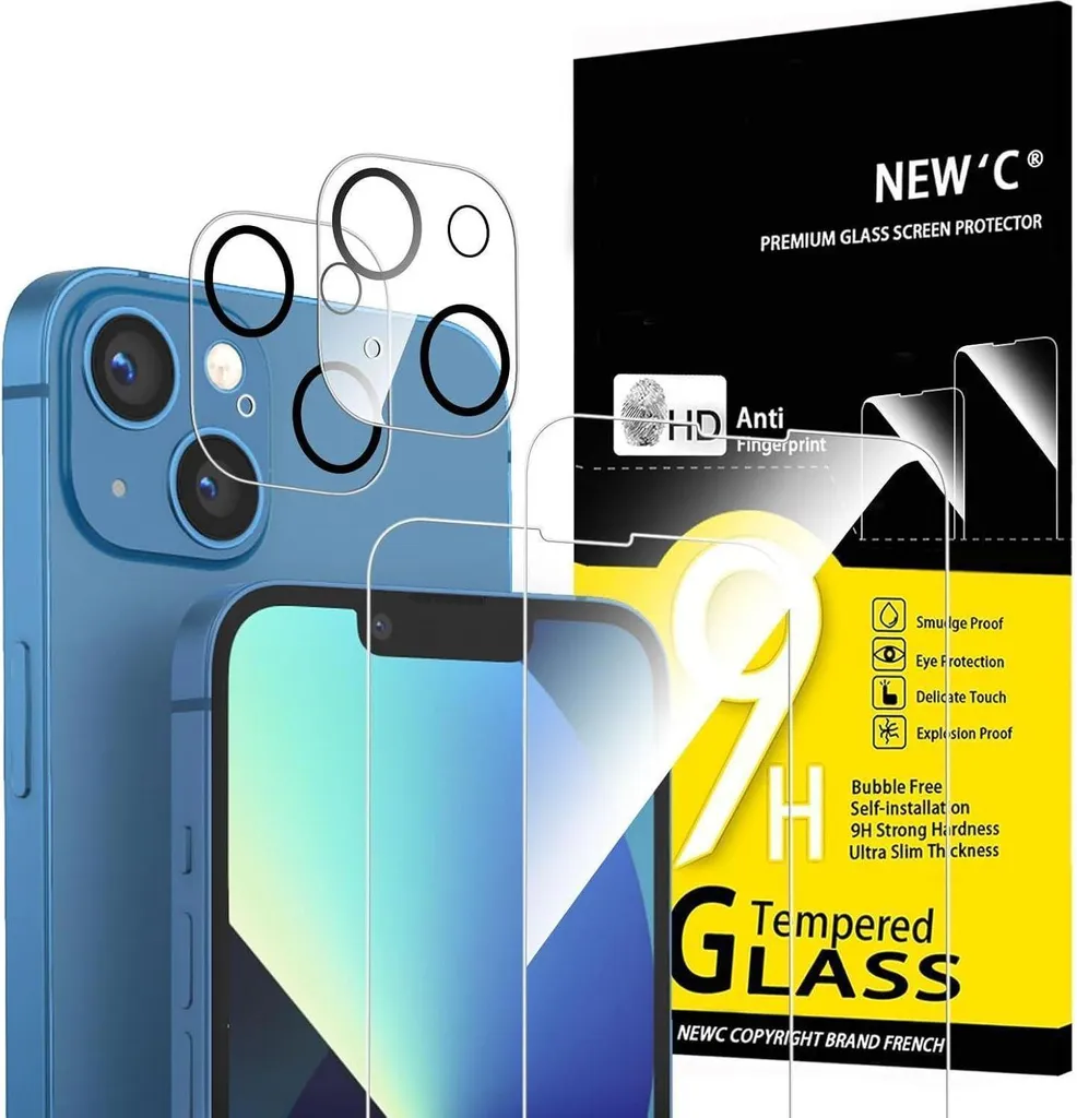 Protection iPhone 13 blindée incassable avec verre caméra arrière 9H