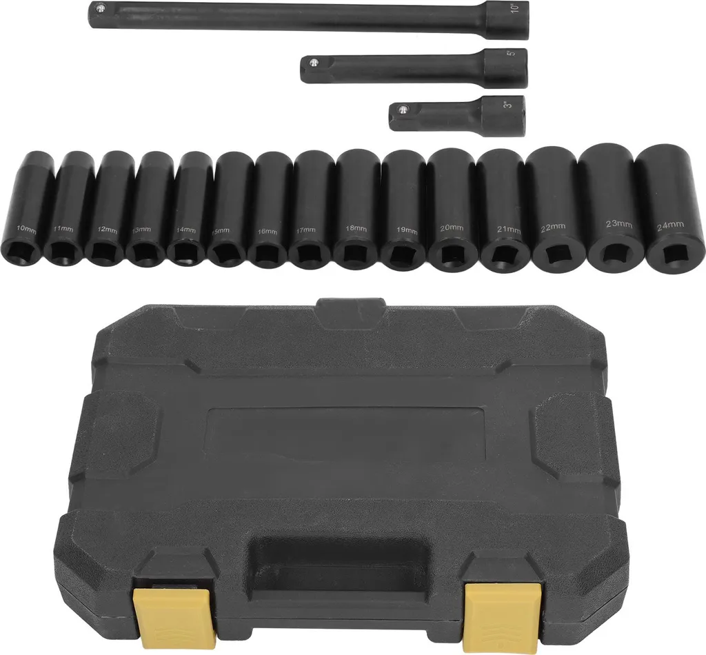 Kit de douilles pour réparations automobiles 10-24 mm montage pneus