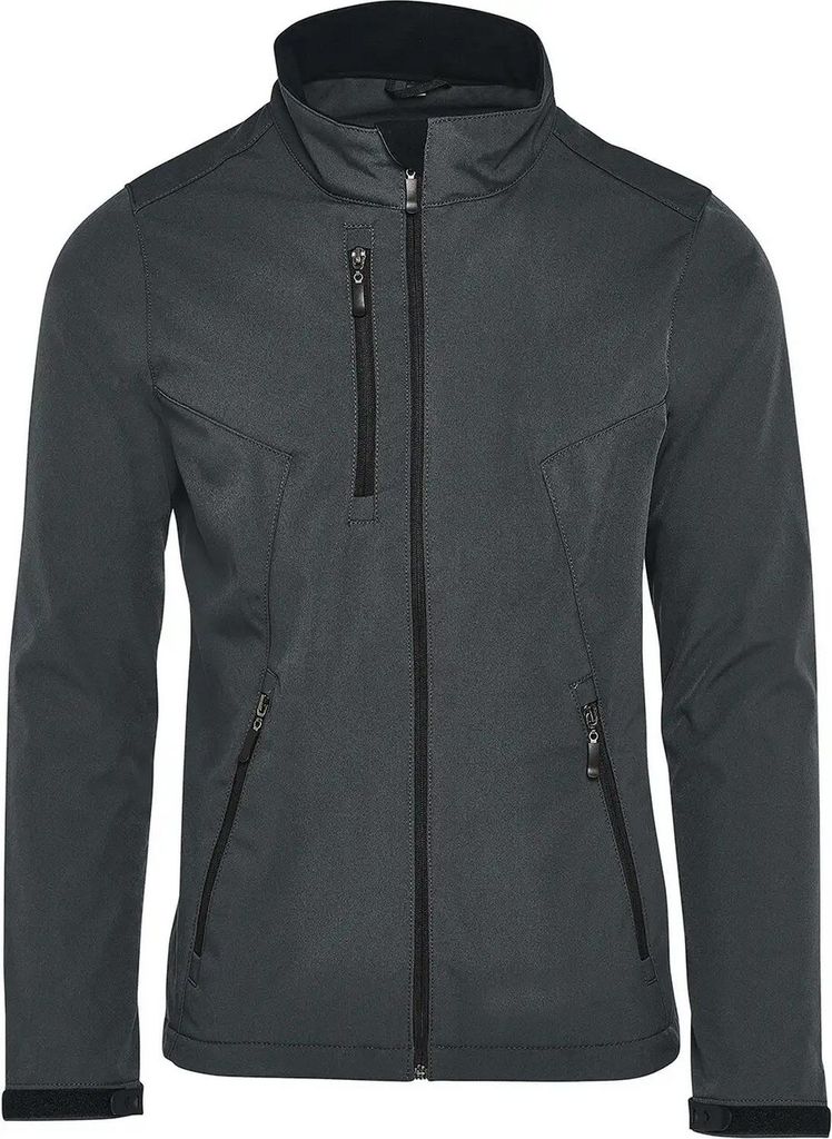 SG - "Signature" Softshelljacke ohne Etiketten für Herren FK2860 (S) (Holzkohle)