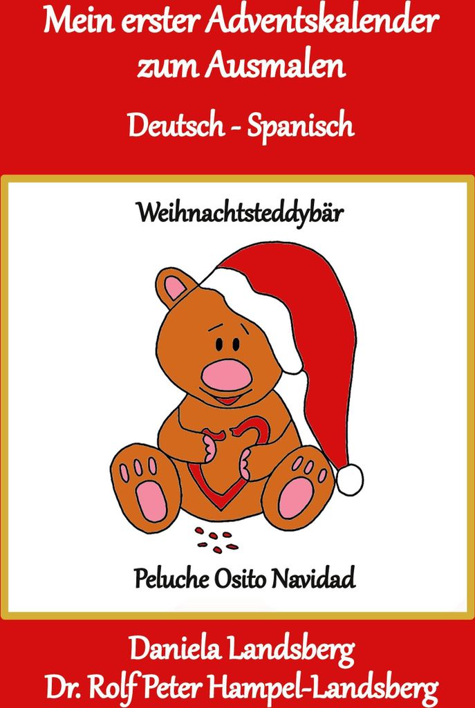 Mein erster Adventskalender zum Ausmalen