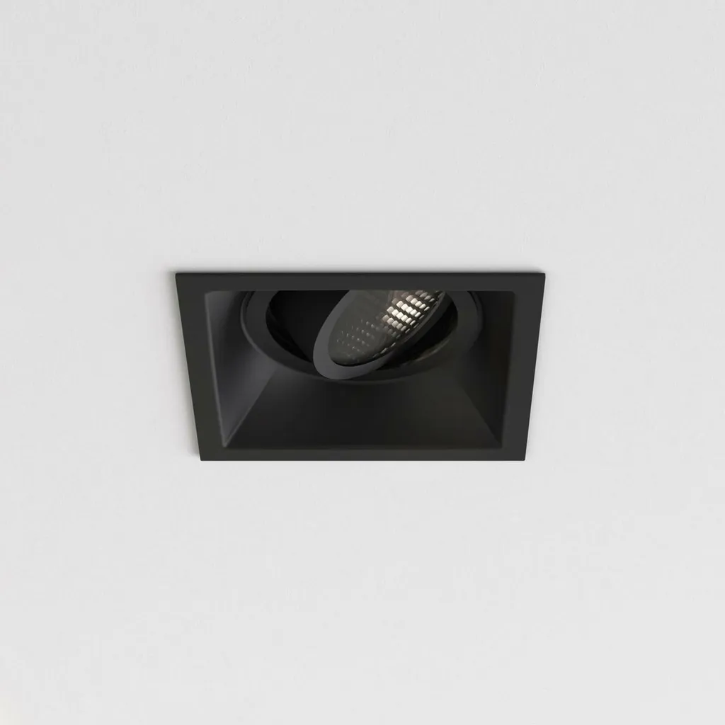 Spot encastrable résistant au feu Astro Minima Slimline Square Noir