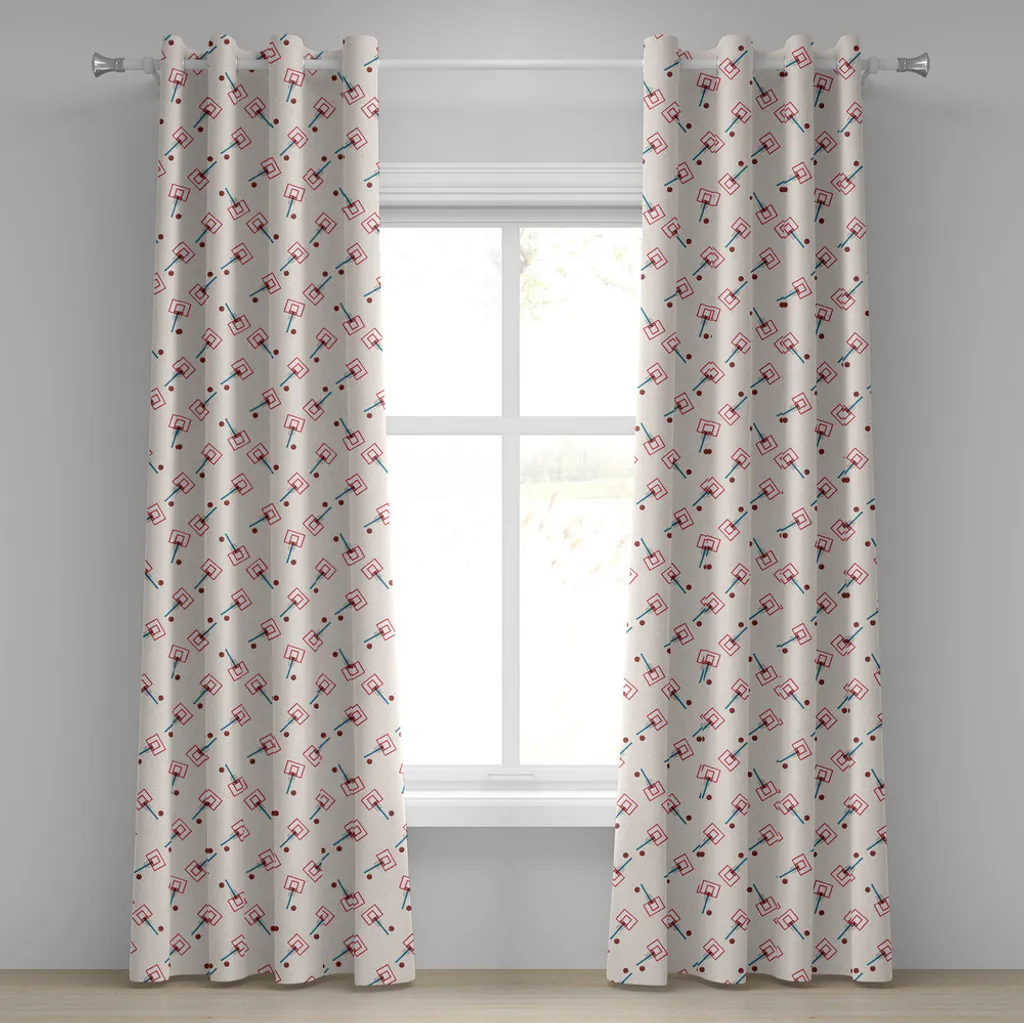 Rideau Basketball 280x175 occultant décoratif pour chambre de fan