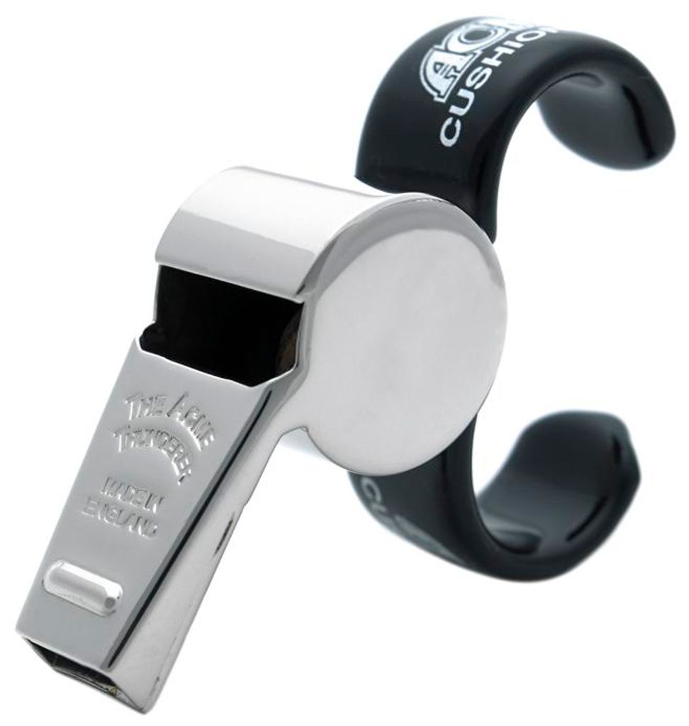 Acme Fluit, messing, met vingergreep, model Thunderer 58.5, Productafbeelding 