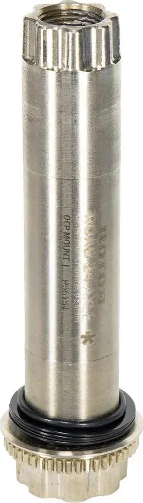 Axe de Pédalier Rotor Aldhu 24mm Noir - Composant Route Ultra Léger