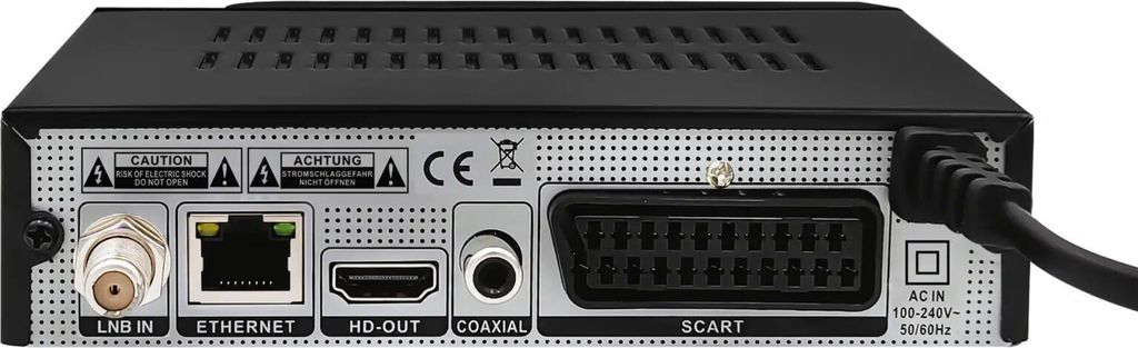 Odbiornik satelitarny Denver Electronics DVBS-206HD Zdjęcie produktu 10