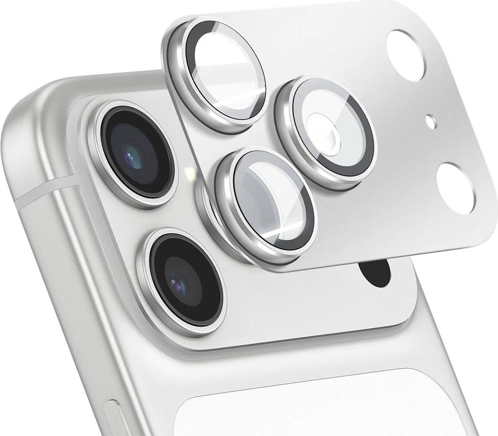 PanzerGlass Fender Camera Protector Silver iPhone 17 Pro Max