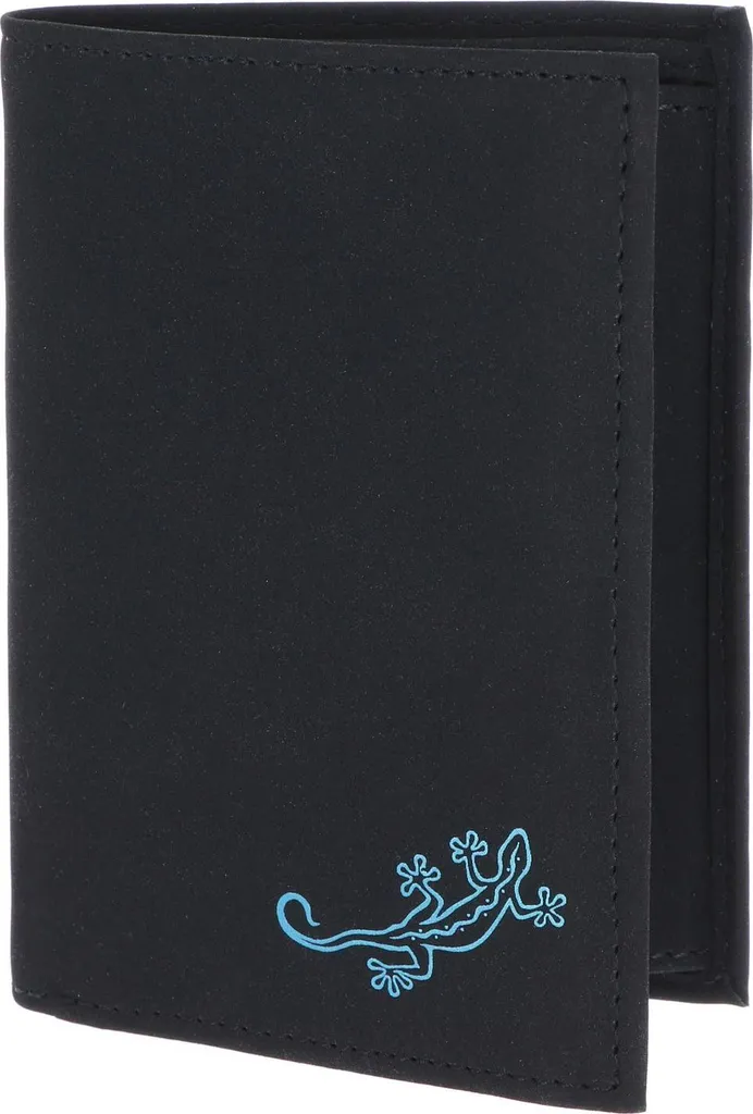 Oxmox Kombibörse Lizard 2.0 - Portafoglio Tech RFID Cyan Black