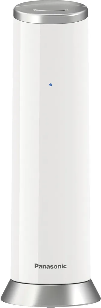 Téléphone maison Panasonic KX-TGK220 design blanc pour bureau et salon