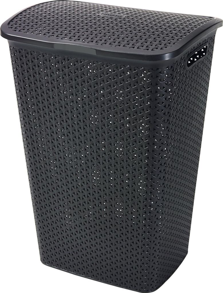 Wäschekorb MY STYLE 55 l, braun Produktbild 
