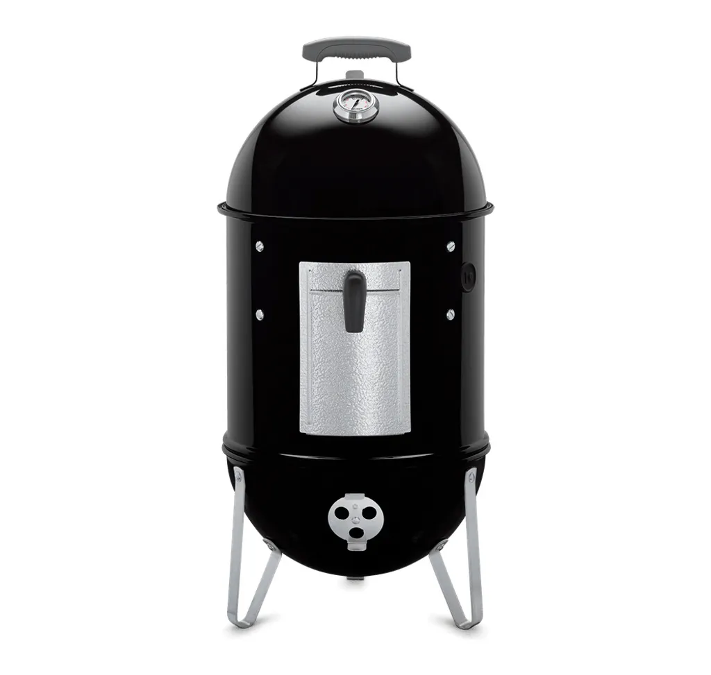 Fumoir Weber Smokey Mountain Cooker Ø 37 cm - Cuisson lente et précise