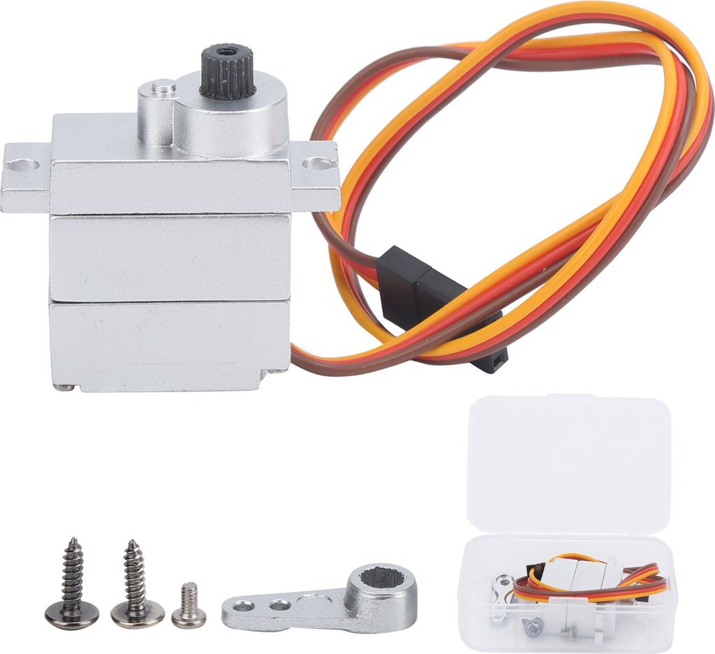 9G Ganzmetallservo für WPL B1/B16/B24/B36/C1/C24/C34/JJRC Q60/Q61/Q65/MN 90/99 RC Car