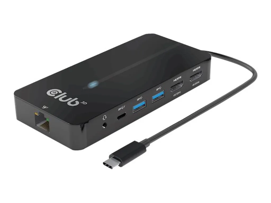 Solution Double Écran 4K 60Hz via Hub USB-C Club3D pour PC et MacBook