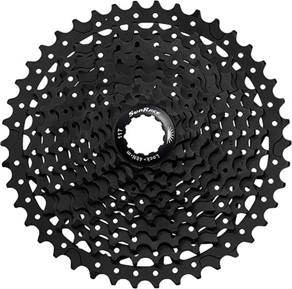 SunRace Cassette à pignons CSMS3 10 fois,11-40 dents,noir, Image du produit 