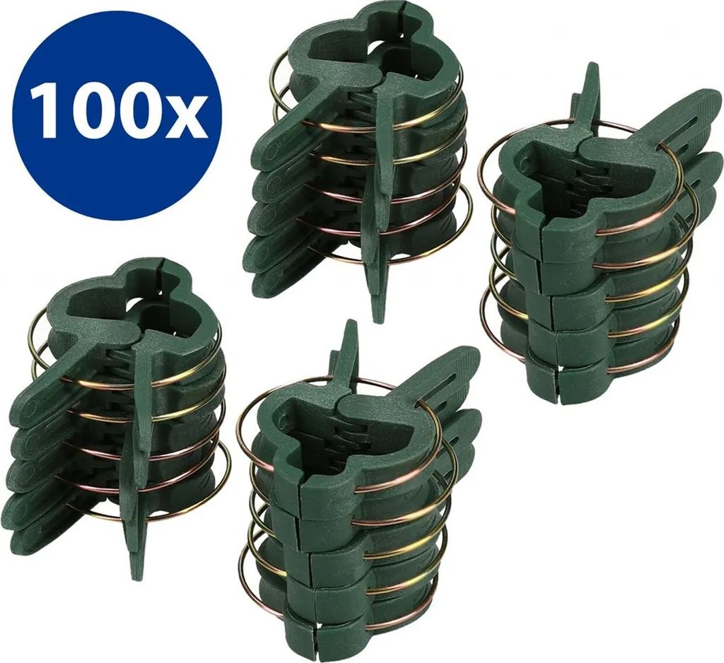 100x clip per piante clip per piante supporto per piante Immagine del prodotto 
