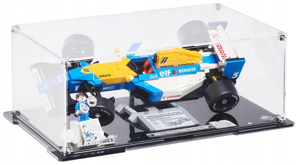 Blacked Brick Vitrine für LEGO® 10353 ICONS – Williams Produktbild 