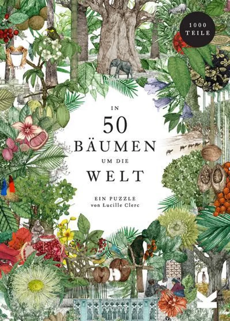 Livre documentaire Le tour du monde en 50 arbres pour passionnés nature