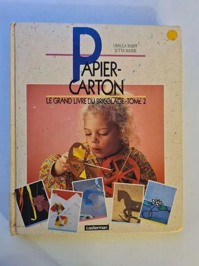 Livre de bricolage papier-carton tome 2 : techniques et modèles de loisirs
