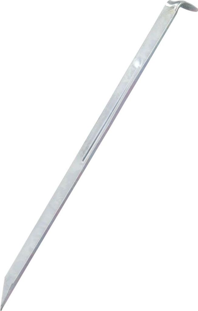 vidaXL Piquets de tente 24 pcs. 30 cm Ø20 mm Acier Image du produit 