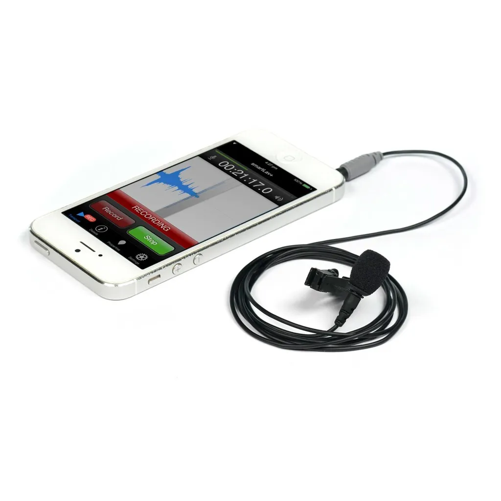 RODE smartLav+ Microphone Lavalier Omnidirectionnel pour Smartphone 3,5mm